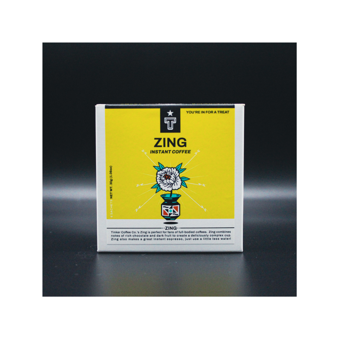 Zing - Instant Coffee Box – Tinker Coffee Co.