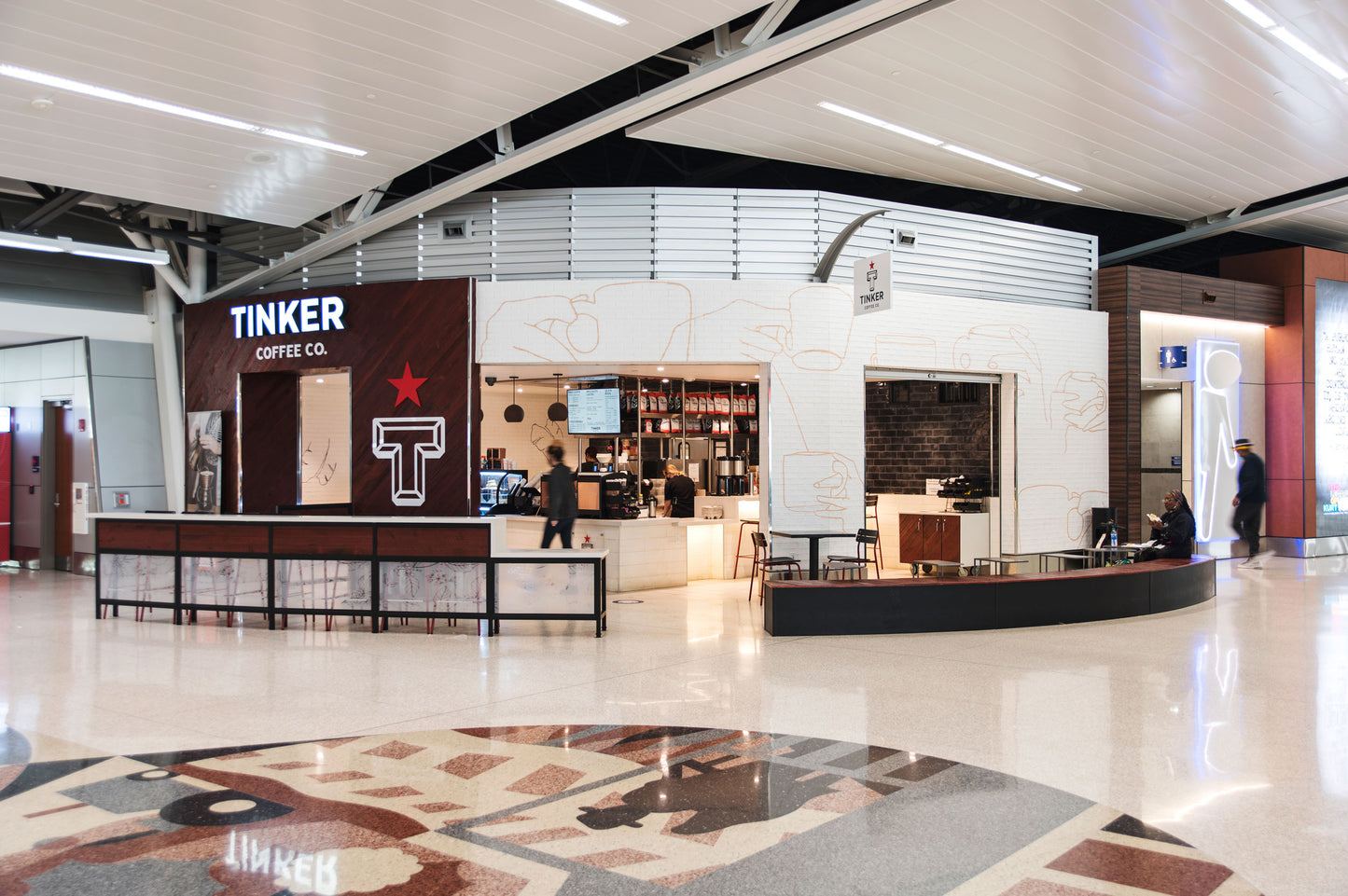 TINKER COFFEE @ IND ✈️