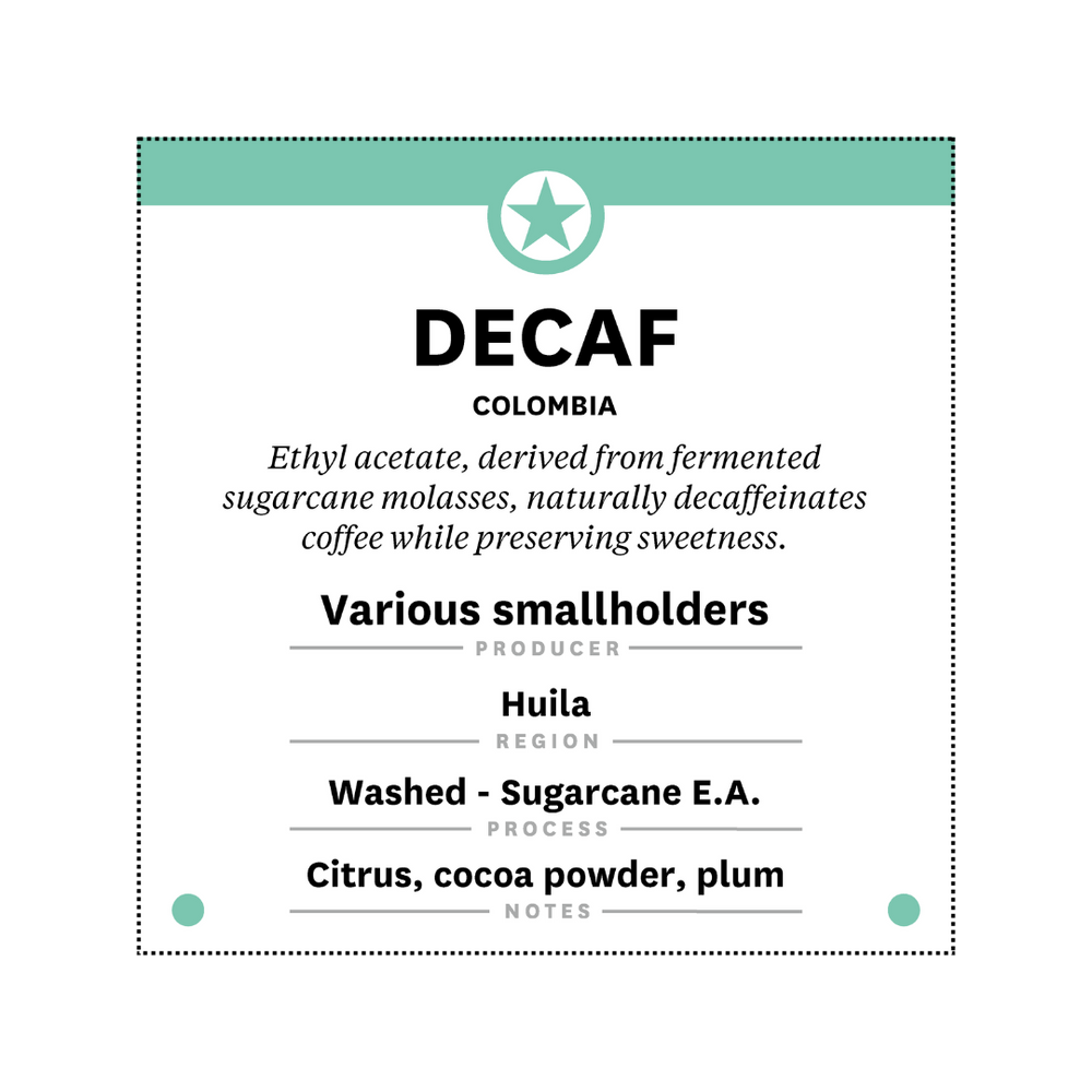 Decaf - Colombia Huila EA
