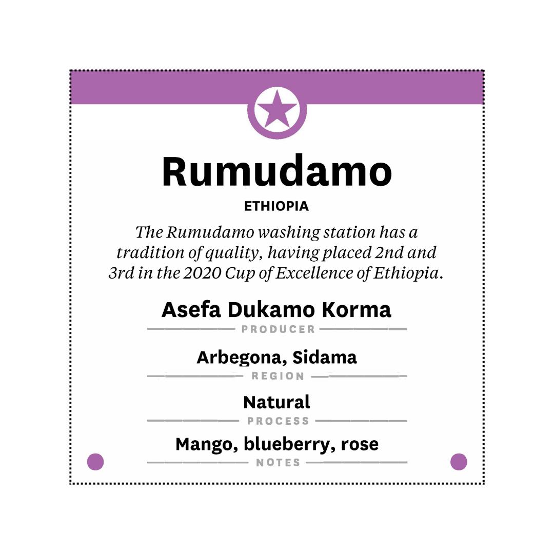 
                  
                    Ethiopia - Rumudamo
                  
                