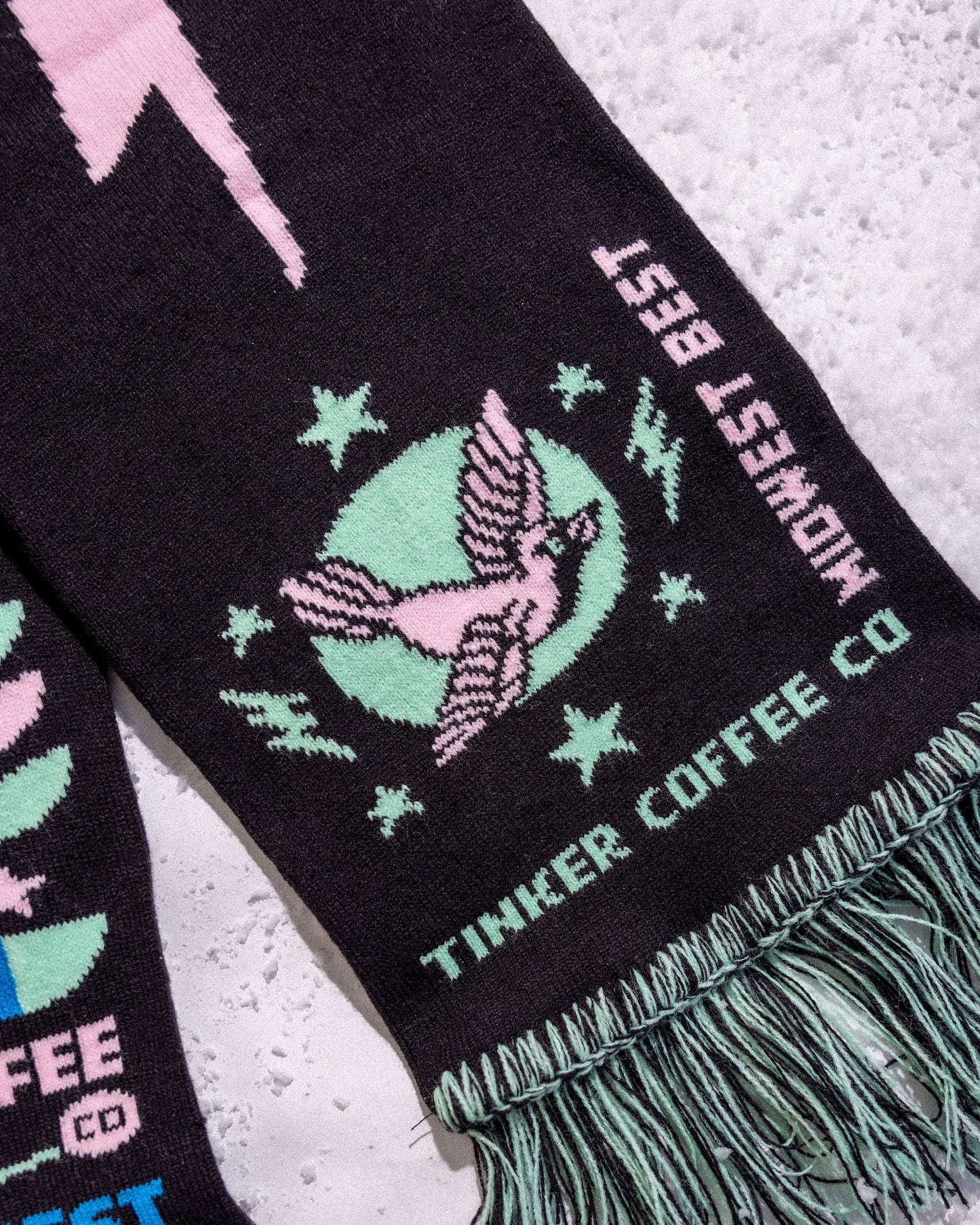 
                  
                    TC Starbolt Knit Scarf
                  
                