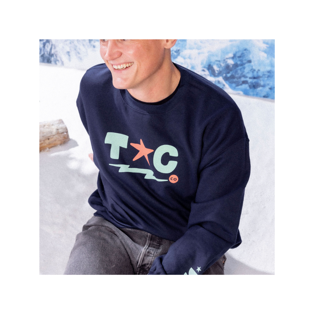 TC Starbolt Crewneck - Navy