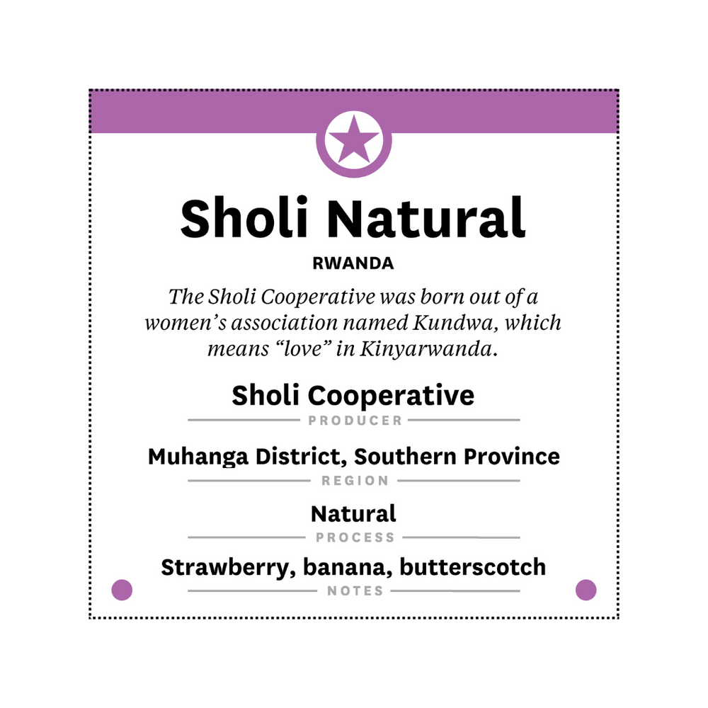 Rwanda - Sholi Natural